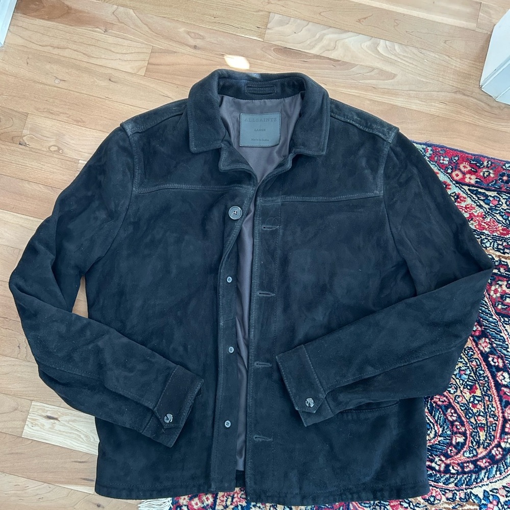 All Saints Suede Jacket